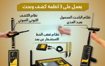 🔎 MF1200 ACTIVE جهاز متكامل للكشف عن الذهب والمعا
